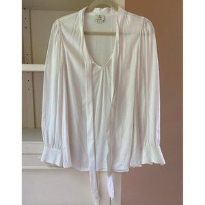 Kate Spade Silk Bow Blouse